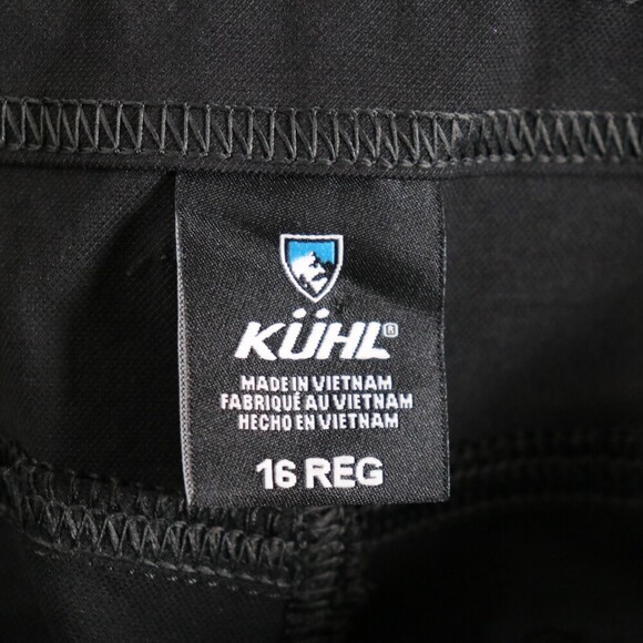 KUHL Resistor Kraft Pants Women 16 Black Outdoor Performance Stretch Durable - Picture 2 of 16